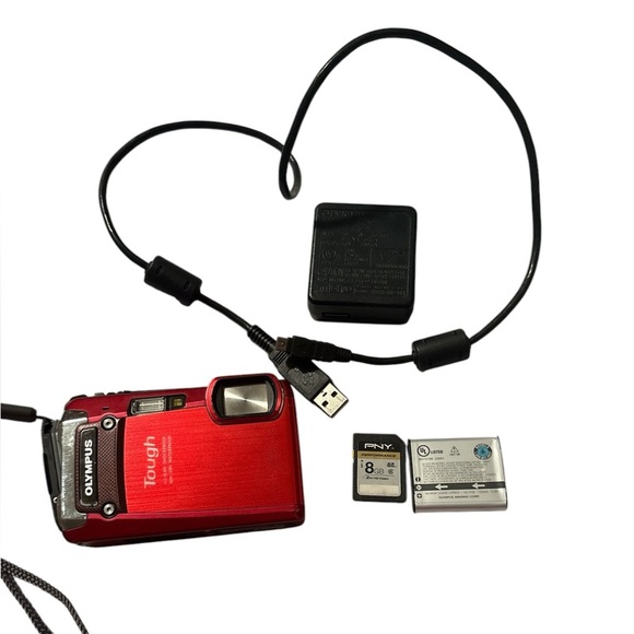 Olympus Other - Olympus Tough Waterproof Digital Camera Red